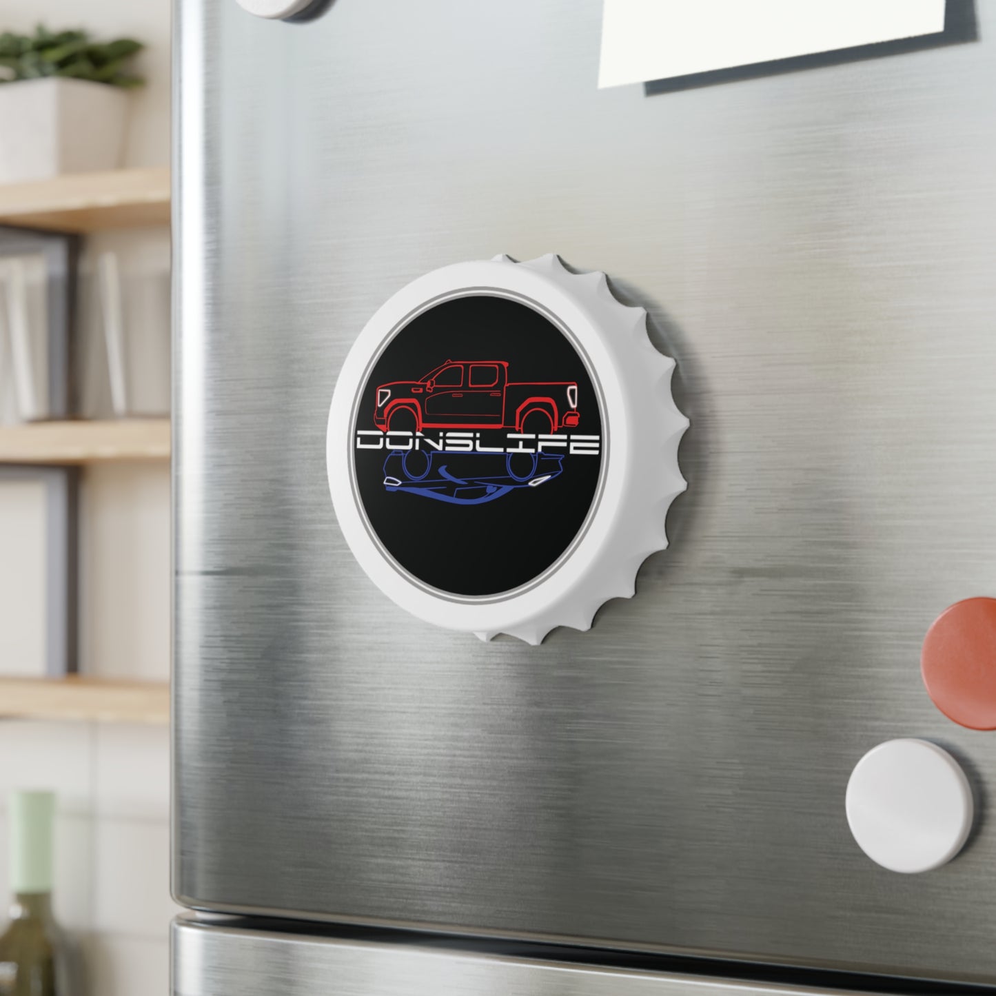 DONSLIFE Logo Magnetic Bottle Opener