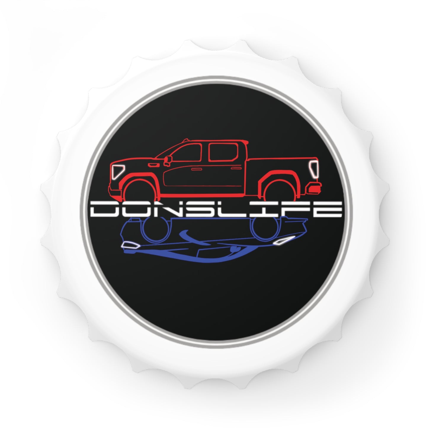 DONSLIFE Logo Magnetic Bottle Opener