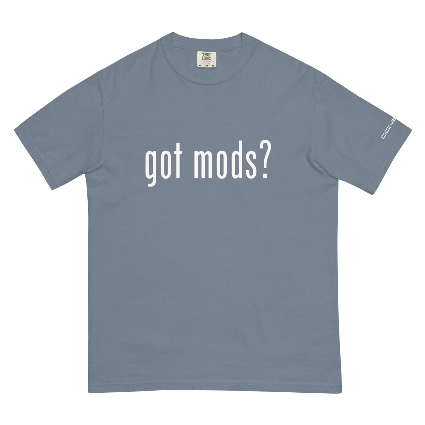 Donslife Got Mods? white logo t-shirt