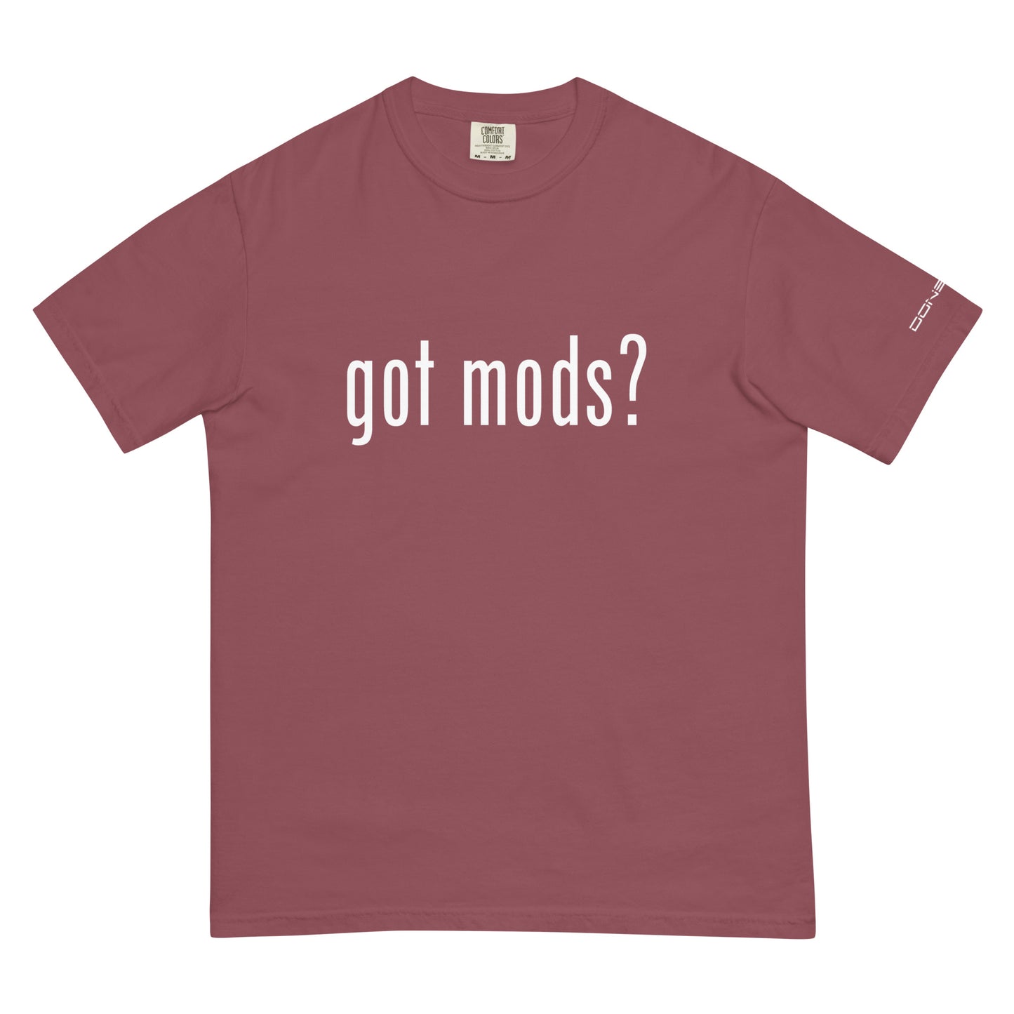 Donslife Got Mods? white logo t-shirt