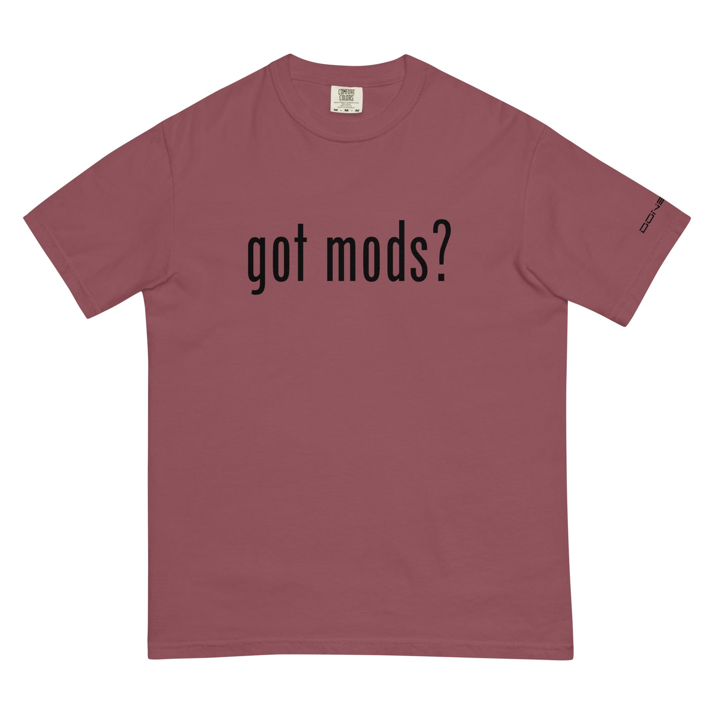 Donslife Got Mods? black logo t-shirt