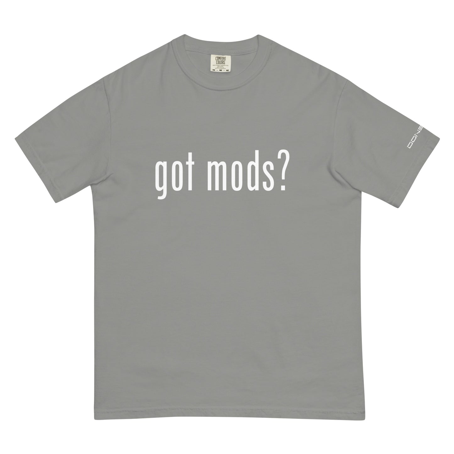 Donslife Got Mods? white logo t-shirt