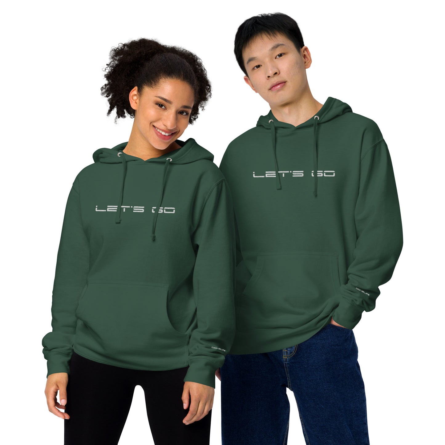 Donslife LET'S GO Unisex midweight Hoodie