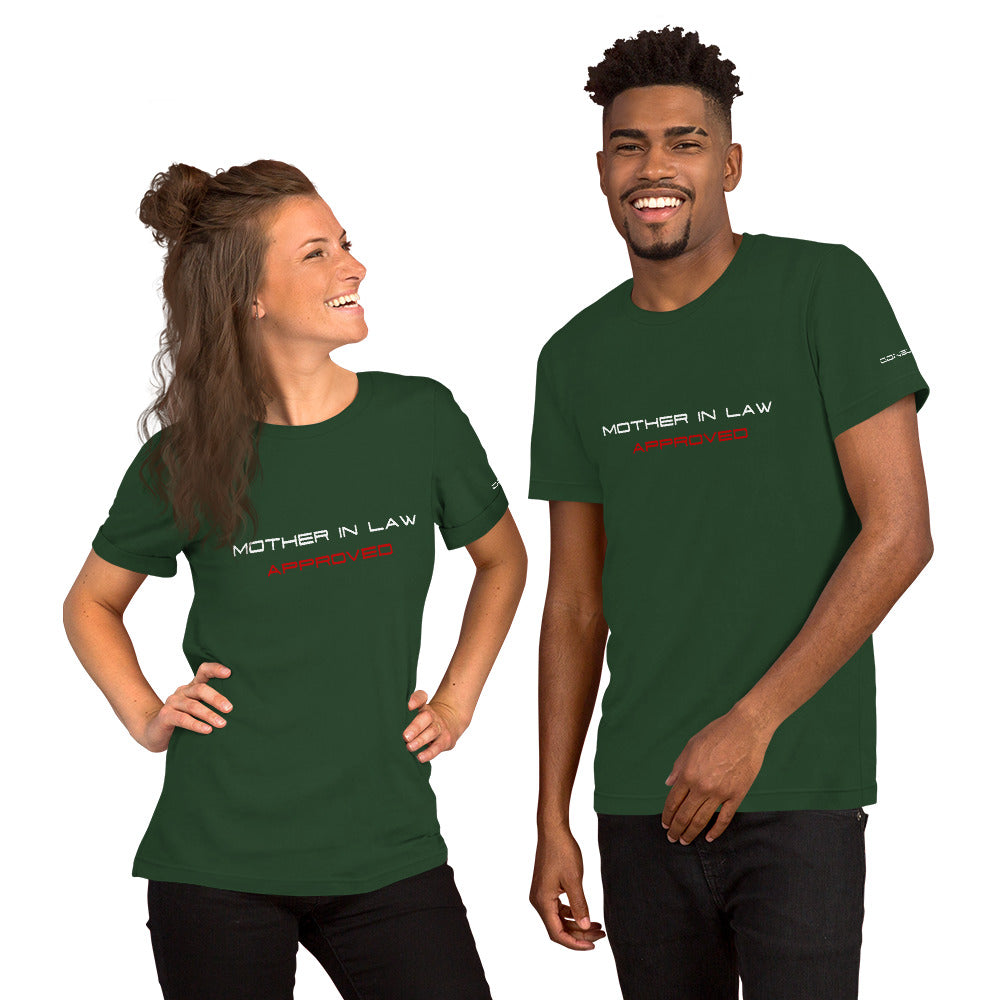 DONSLIFE Mother in Law Approved Unisex t-shirt