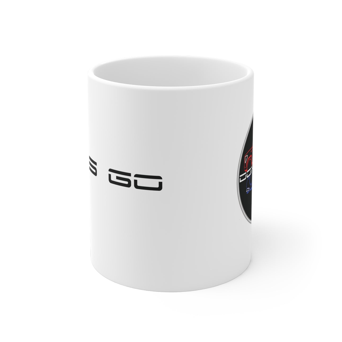 Let's Go/DONSLIFE Logo Ceramic Mug | Coffee Cup (Ships from Canada)