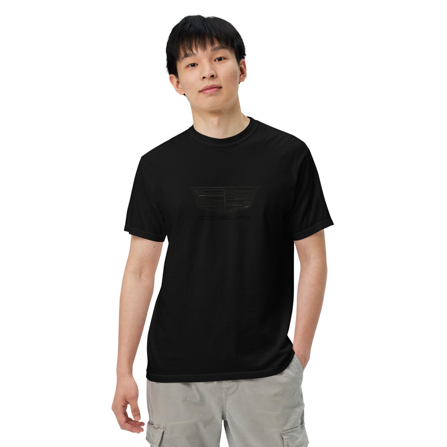 Donslife Cadillac Logo Unisex T-shirt (Black Logo)