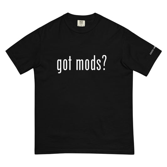 Donslife Got Mods? white logo t-shirt