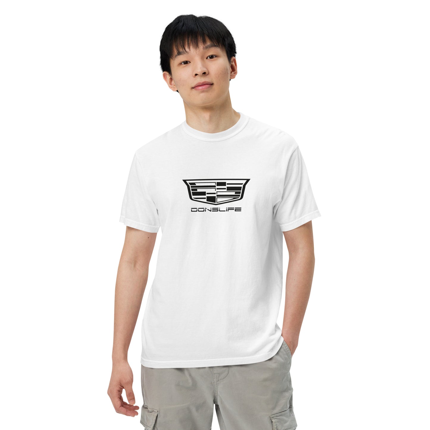 Donslife Cadillac Logo Unisex T-shirt (Black Logo)