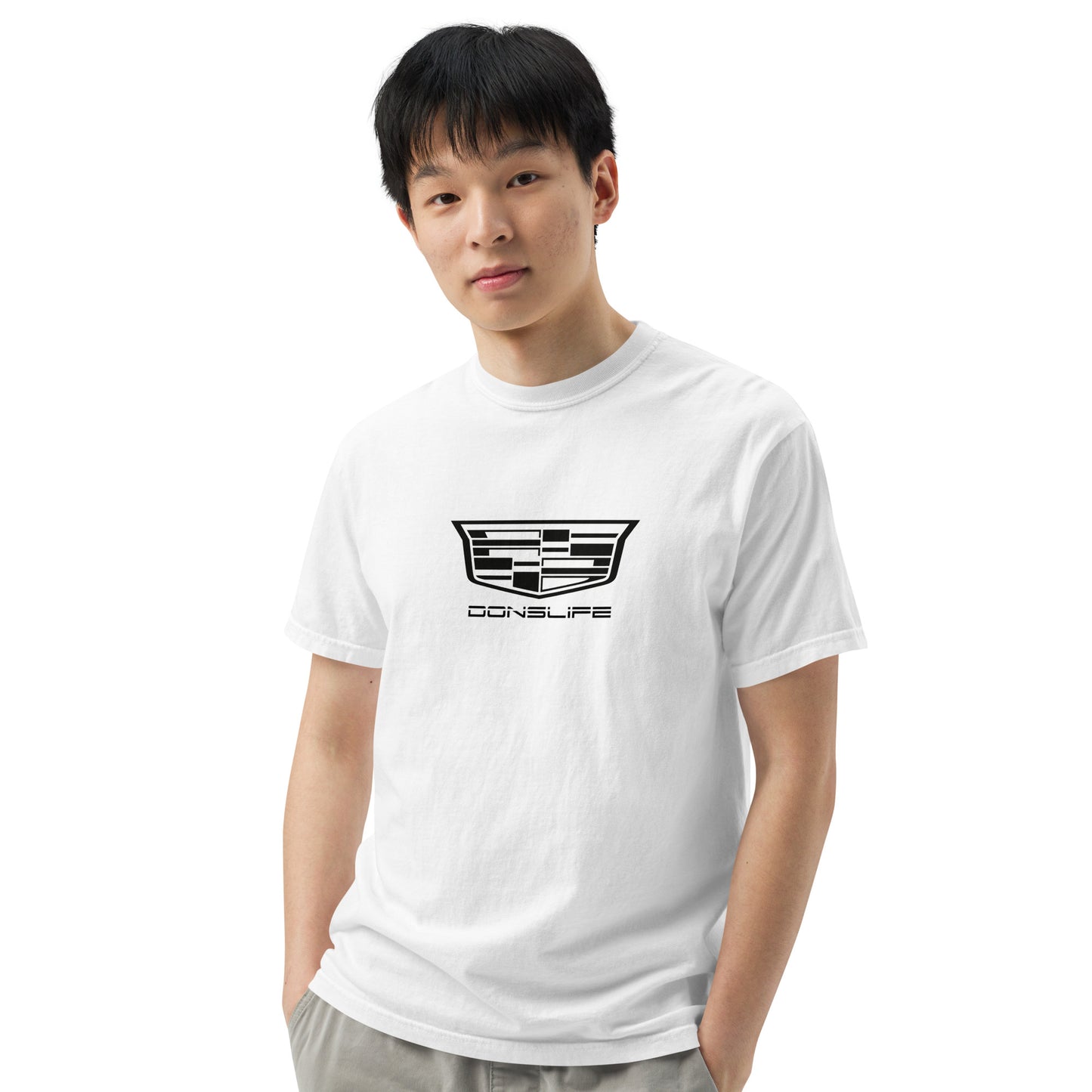 Donslife Cadillac Logo Unisex T-shirt (Black Logo)