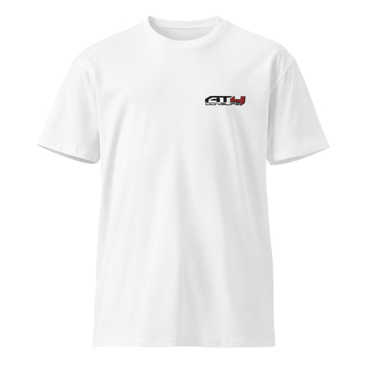 Donslife AT4 Embroidered Unisex Tshirt (Black Logo)