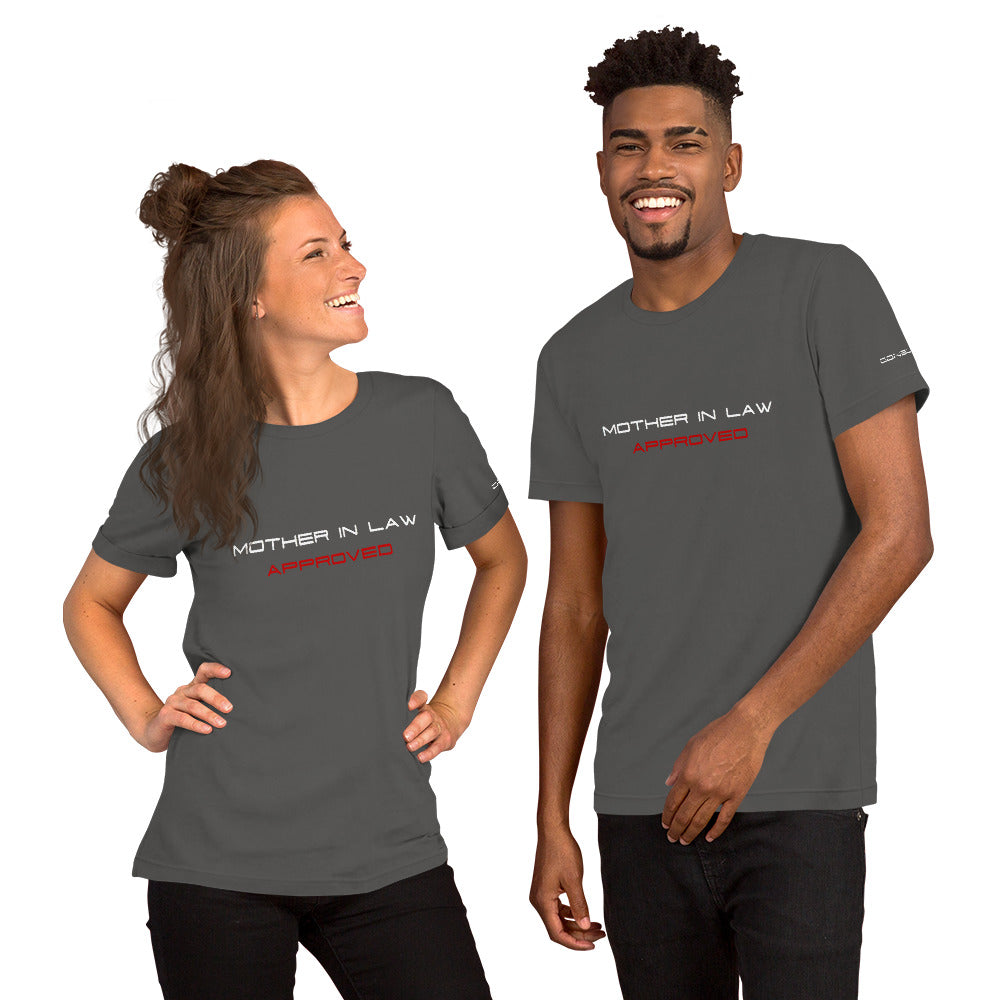 DONSLIFE Mother in Law Approved Unisex t-shirt
