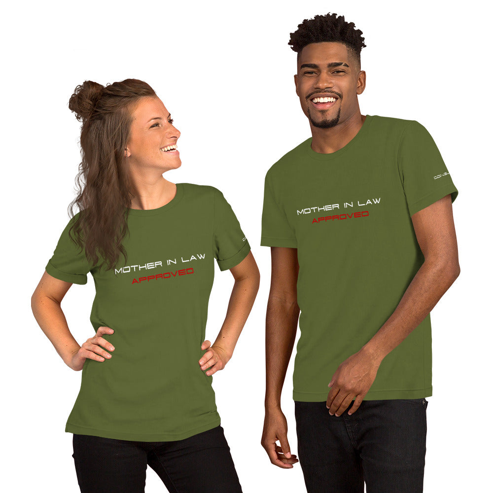 DONSLIFE Mother in Law Approved Unisex t-shirt