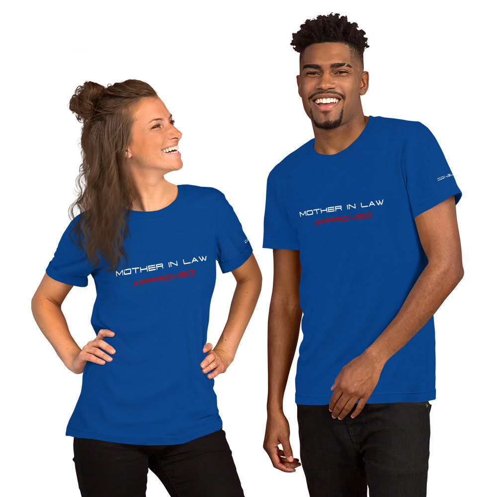 DONSLIFE Mother in Law Approved Unisex t-shirt